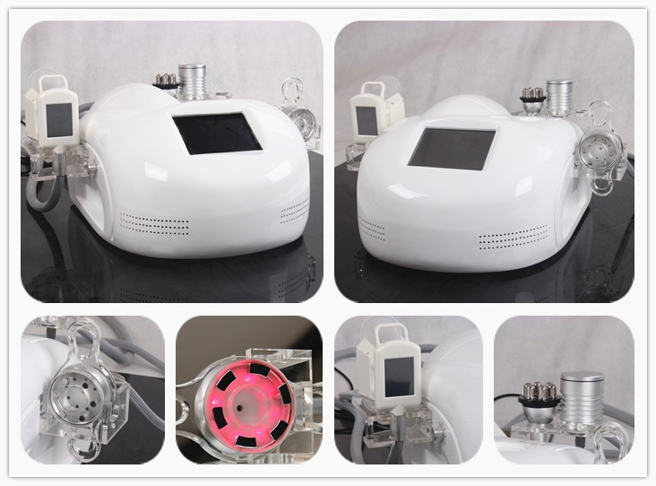 Quality 4 handles  touch screen white Fat Freezing Cryolipolysis  Machine Vacuum IR Cryo for sale