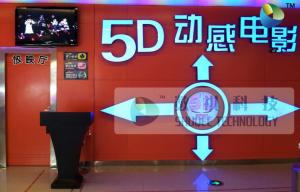 Quality Amazing 5D Theater System With Motion Theater Chair And 3D Glasses for sale