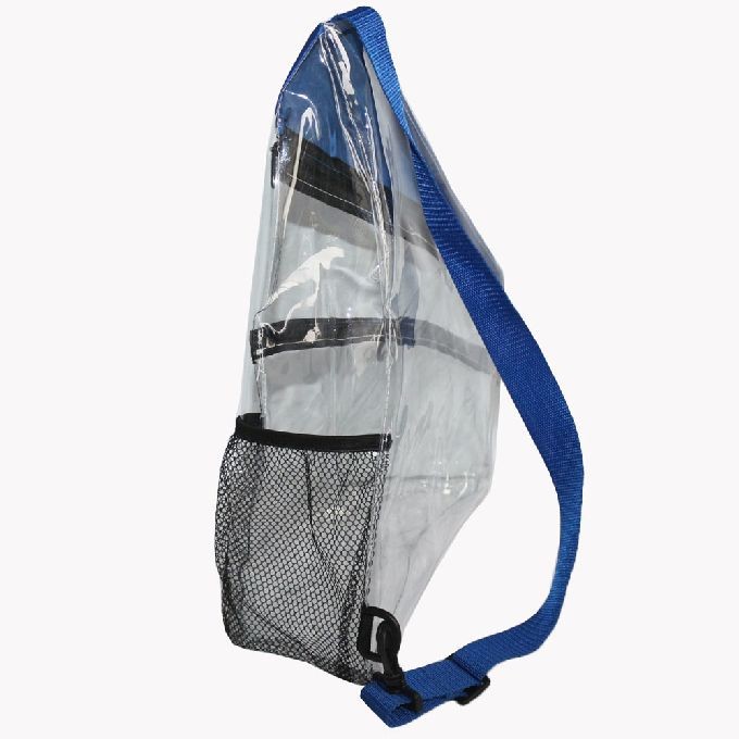 Quality Simple PVC Transparent Shoulder Bag OEM For Teenager for sale