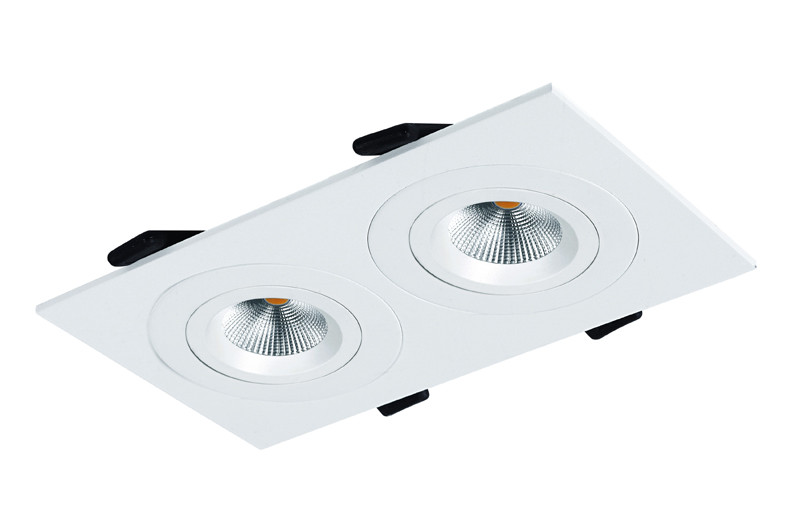 Quality Ceiling 16W Recessed LED Downlight Movable Covers for sale