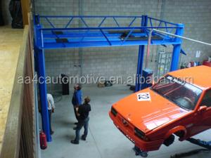 Quality AA4C Heavy Duty High Rise 4 Post Car Vehicle Lift Car Elevator Car Parking Lift 3.5M High for sale