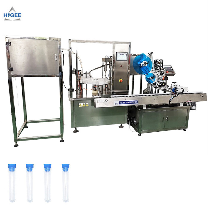 Quality Pharmy 2ml 3ml 10ml test tube vial filling and sealing machine bottle liquid filling machine for sale