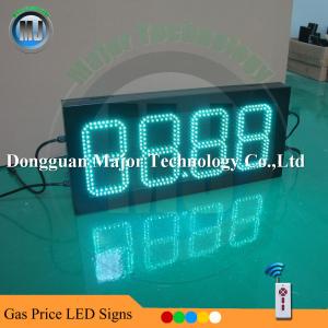 Quality Double Side Outdoor RF Remote Control 4 Digits Petrol/Oil/Gas Price Display Sign for Gas Station for sale
