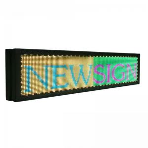 Quality Wireless USB P5  Taxi message LED Window Display Signs Full Color RGB Programmable for sale