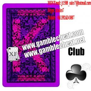 Quality XF Fournier Blue marked cards for contact lenses and poker cheat for sale