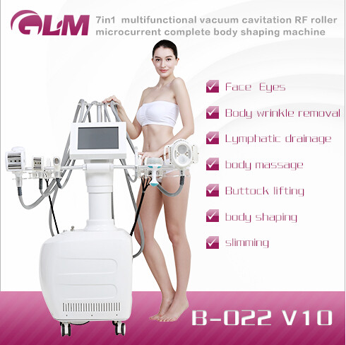 Quality Multifunction Ultrasound Cavitation Slimming Machine touch screen Velashape RF With Lipolaser for sale