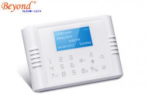 Quality Quad-Band GSM+PSTN Dual Network Touch Keypad LCD Display Wireless House Alarm System for sale
