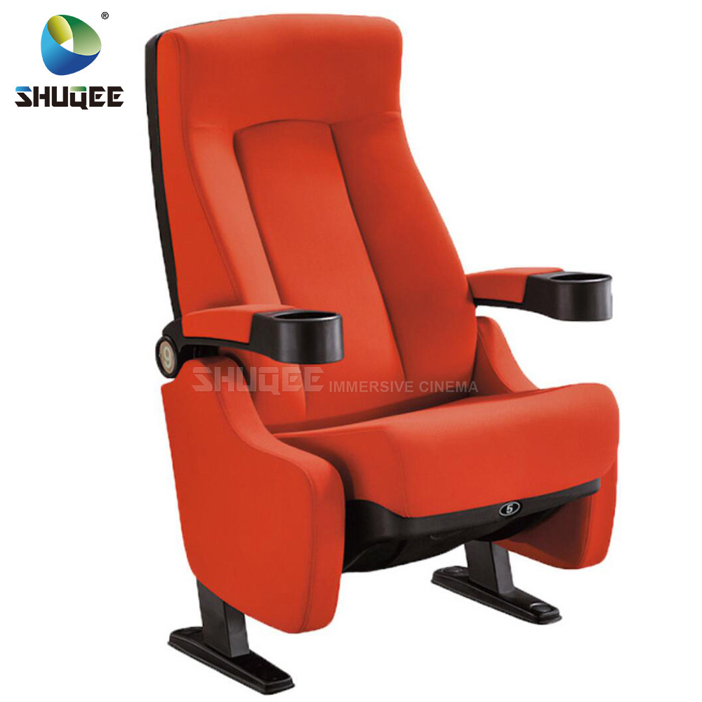 Quality Hot Selling Home Theater Seating Modern Design Cinema Chair With Cup Holder for sale