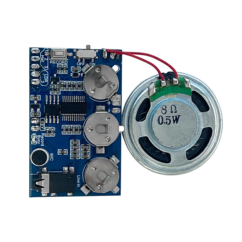 Quality MP3 IC PCB Recordable Sound Module Real time For Greeting Cards Gift for sale