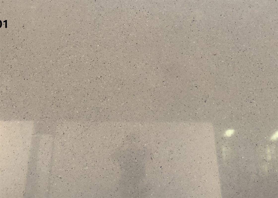 Quality Polished Quartz Artificial Stone Kitchen Countertops 6mm 8mm 10mm Thickness for sale