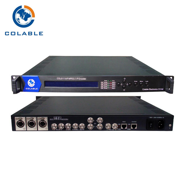 Quality Digital SD Video Encoder SDI CVBS S-video MPEG - 2 SD Encoder COL5111AP for sale