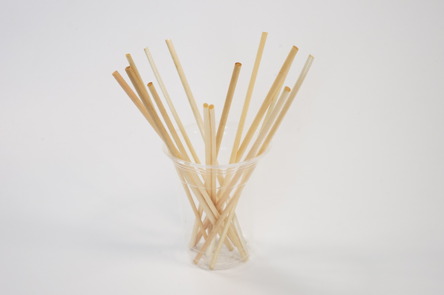 Quality Natural Straw Eco Friendly 3-5mm 200mm Biodegradable Compostable for sale