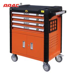 Quality Auto Repair Mobile Tool Cabinet 26 Inch 4 Drawer Rolling Tool Chest 208pcs for sale