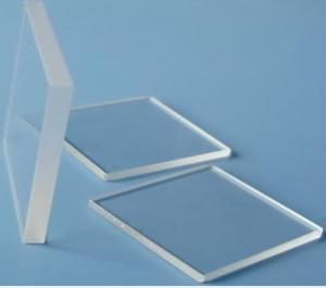 Quality Polished JGS2 transparent quartz glass plate  quartz glass disc for sale
