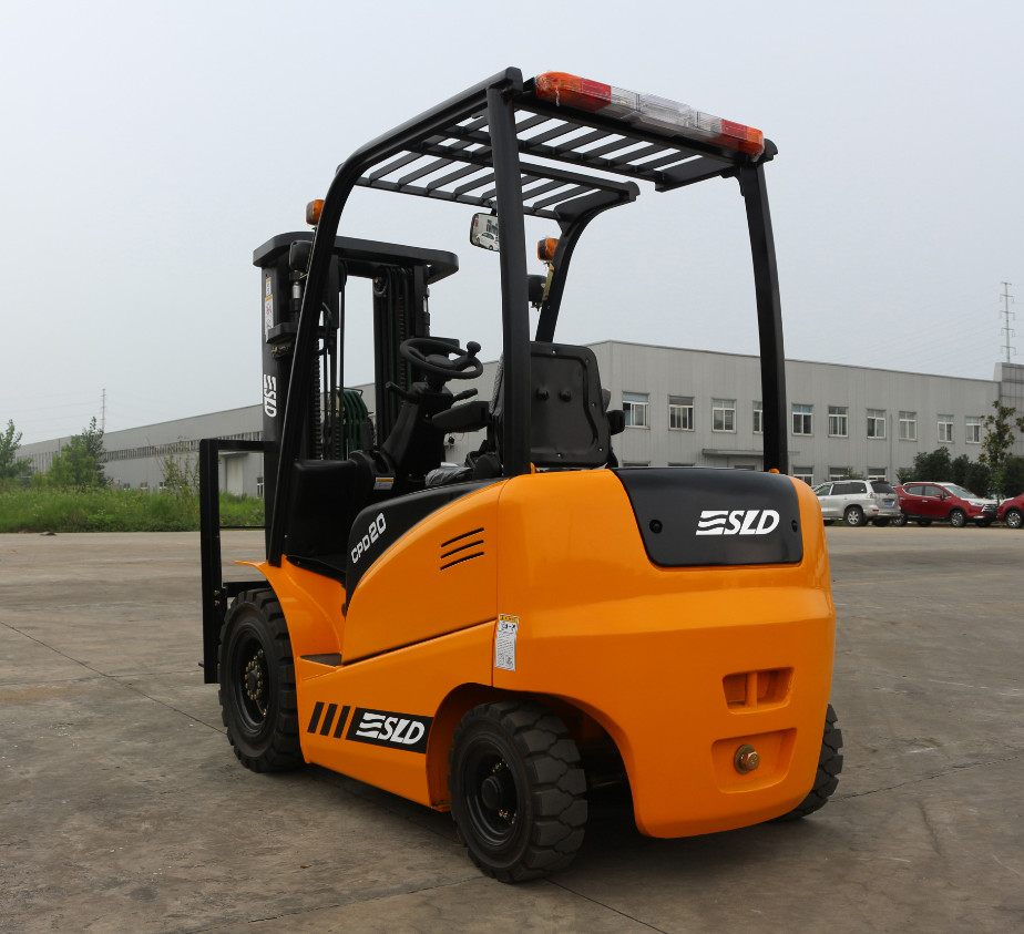Quality Industrial Mini Electric Forklift 2000kgs Load With Pneumatic Tyre for sale