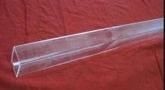Quality transparent cuboid quartz tube ,square mouth glass quartz pipe,rectangular glass tube for sale