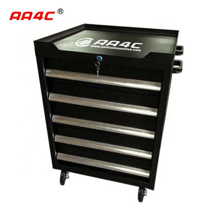 Quality 5 Drawer Rolling Tool Cabinet Chest Movable  Automobile Workshop for sale