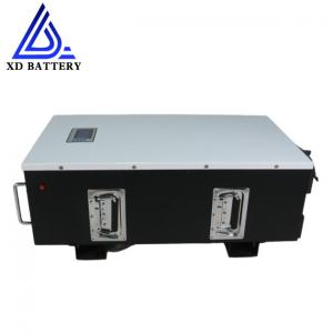 Quality 40KG 100AH 48 Volt Lithium Ion Forklift Battery 620*370*205mm 48v Li Ion Battery for sale