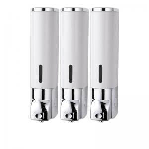 Quality ABS Press 3 Pack 700ml Wall Mounted Soap Dispenser For Bathroom for sale