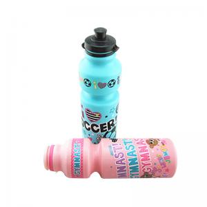 Quality Reusable Small Water Bottles , Hard Blue / Pink Water Bottle For School for sale