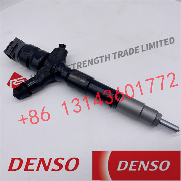 Quality For Toyota Hilux 2KD FTV 2.5D EURO 5 23670-30450 Fuel Injector 295900-0280 295900-0210 for sale