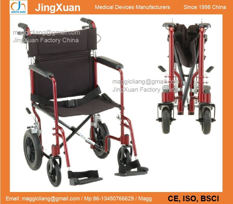 Buy cheap RE140 19″ inch Transport Chair with 12″ Rear Wheels, Wheelchair, Transport Chair from wholesalers
