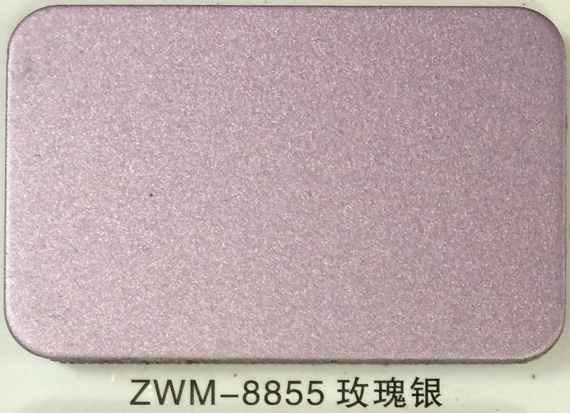 Quality Chemical Polishing Rose Silver 1220*2440mm Solid Aluminium Sheet for sale