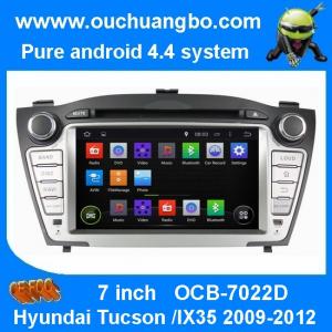 Quality Ouchuangbo gps navi DVD Player for Hyudai Tucson /IX35 2009-2012 Pure Android 4.4 3G Wifi for sale