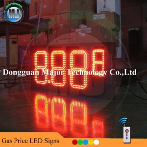 Quality LED Gasoline Price Signs/ Gas Station LED Price Display/ Electronic Countdown Timer. for sale