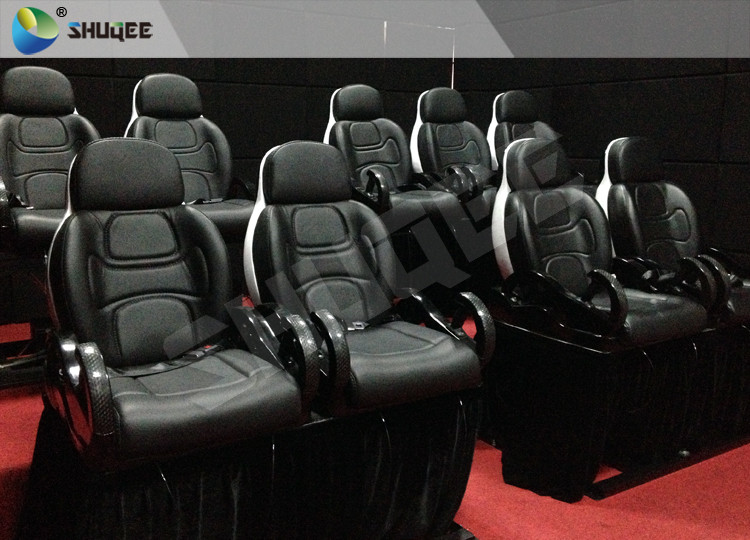 Quality 12-40 People 9D Movie Theater 9D Cinema Equipment With Electric System for sale