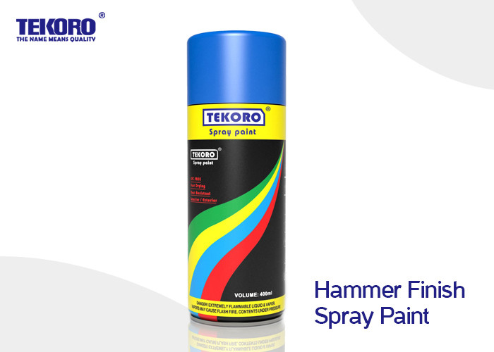 Quality Hammer Finish Spray Paint / Aerosol Spray Paint Various Colors For Patio Items for sale