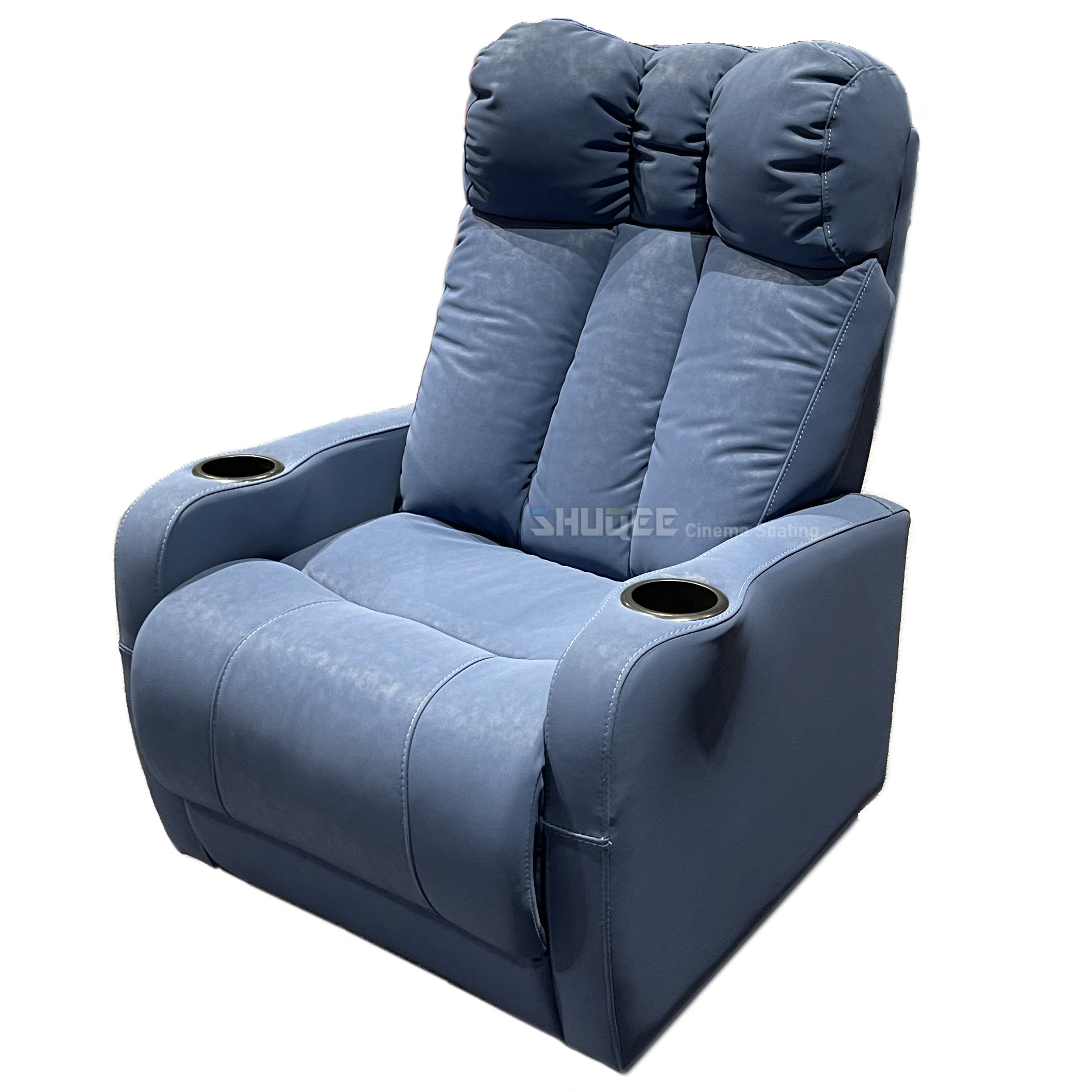 Quality Synthetic Leather Home Theater Seating VIP Sofa With Electric Pedal for sale