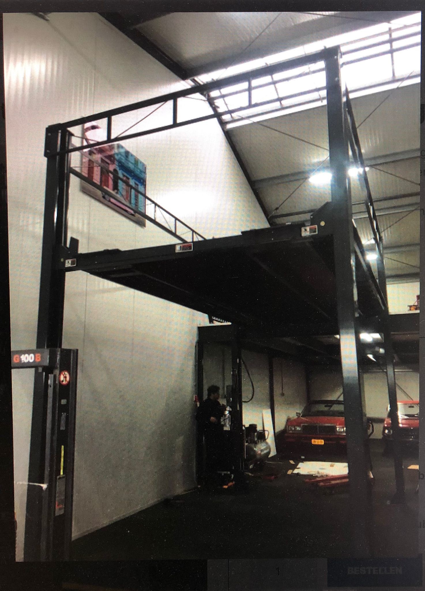 Quality AA4C High Rise 4  Post car lift  Car Vehicle Lift  Car Elevator  Car Parking Lift 4M high with full platform for sale