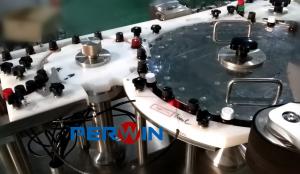 Quality Small Volume Filling And Capping Machine Glass Or Plastic 3KW Power for sale