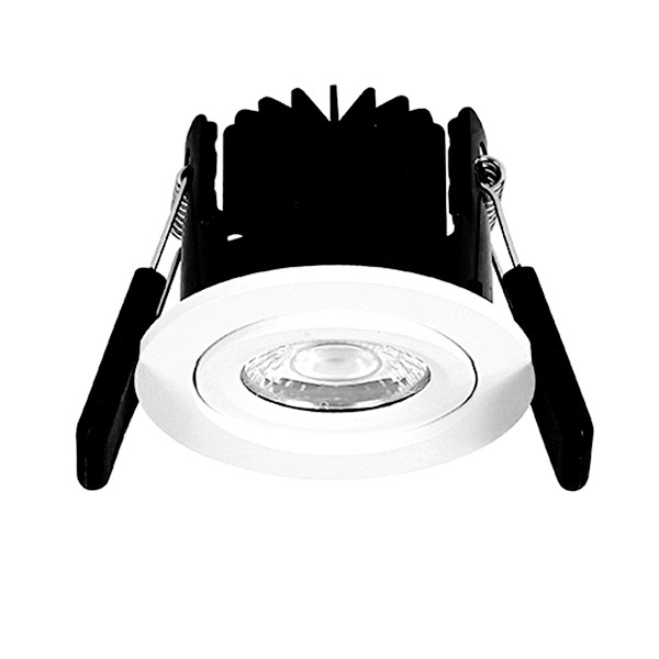 Quality Brushed Nickel Chrome Gu10 Mini Recessed Downlight 55mm Cut Out Downlight for sale