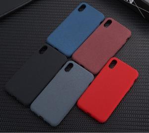 Quality 2018 colorful ceramic tile matt frosted soft rubber silicone tpu phone case for iphone x for sale