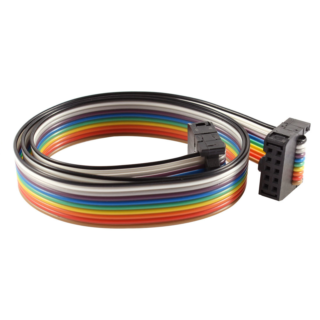 Quality 20cm - 90cm Single Row 2 X 4 Pin Ribbon Cable , PCB Board Idc Ribbon Cable for sale