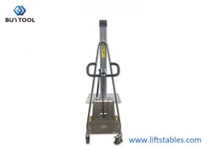 Buy cheap Fork Hydraulic Stacker Lift Truck Platform 304 Stainless Steel Electric Work Positioner from wholesalers