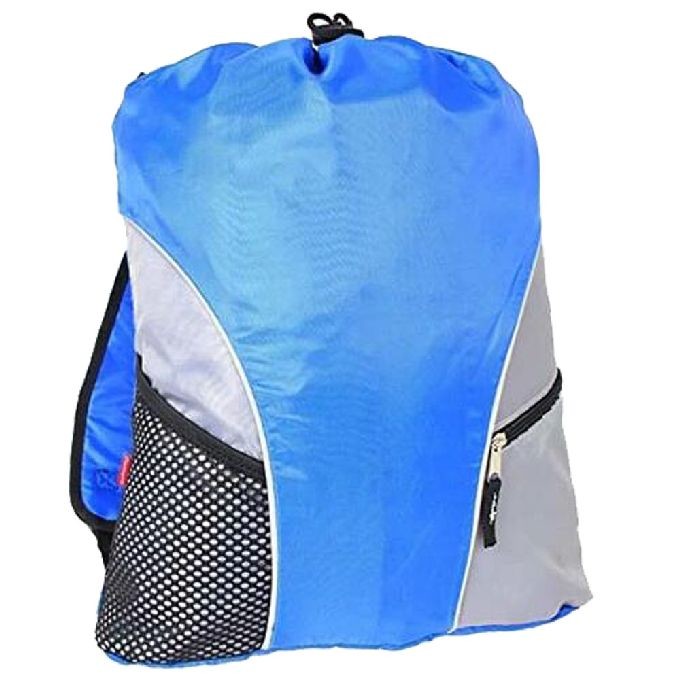 Quality Blue Nylon Drawstring Promotional Products Backpacks For Swimming Gymsack Shoe for sale