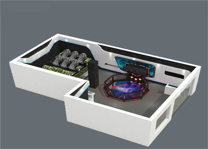 Quality Center Platform Fiber Glass VR Theme Park 9D VR Room Fighting Game for sale