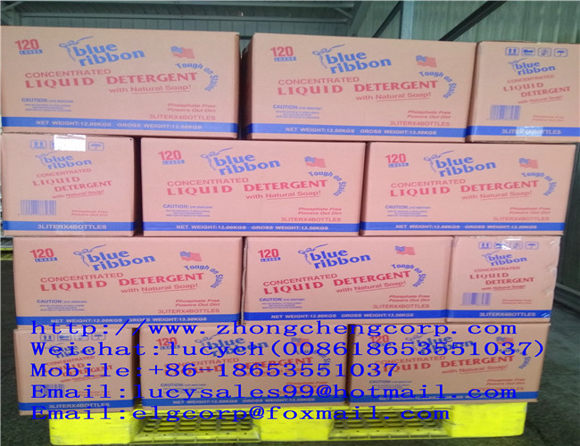 Buy cheap hot sale liquid detergent/blue ribbon detergent liquid/laundry detergent with low price packaged by cartons to Vietnma from wholesalers