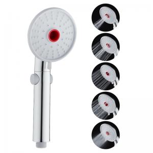 Quality 5 Function 0.4MPA Bathroom Handheld Shower Head 10cm*26cm Size for sale