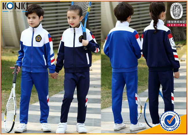 Quality China wholesale school uniform custom school uniform jacket and pants for primary school for sale
