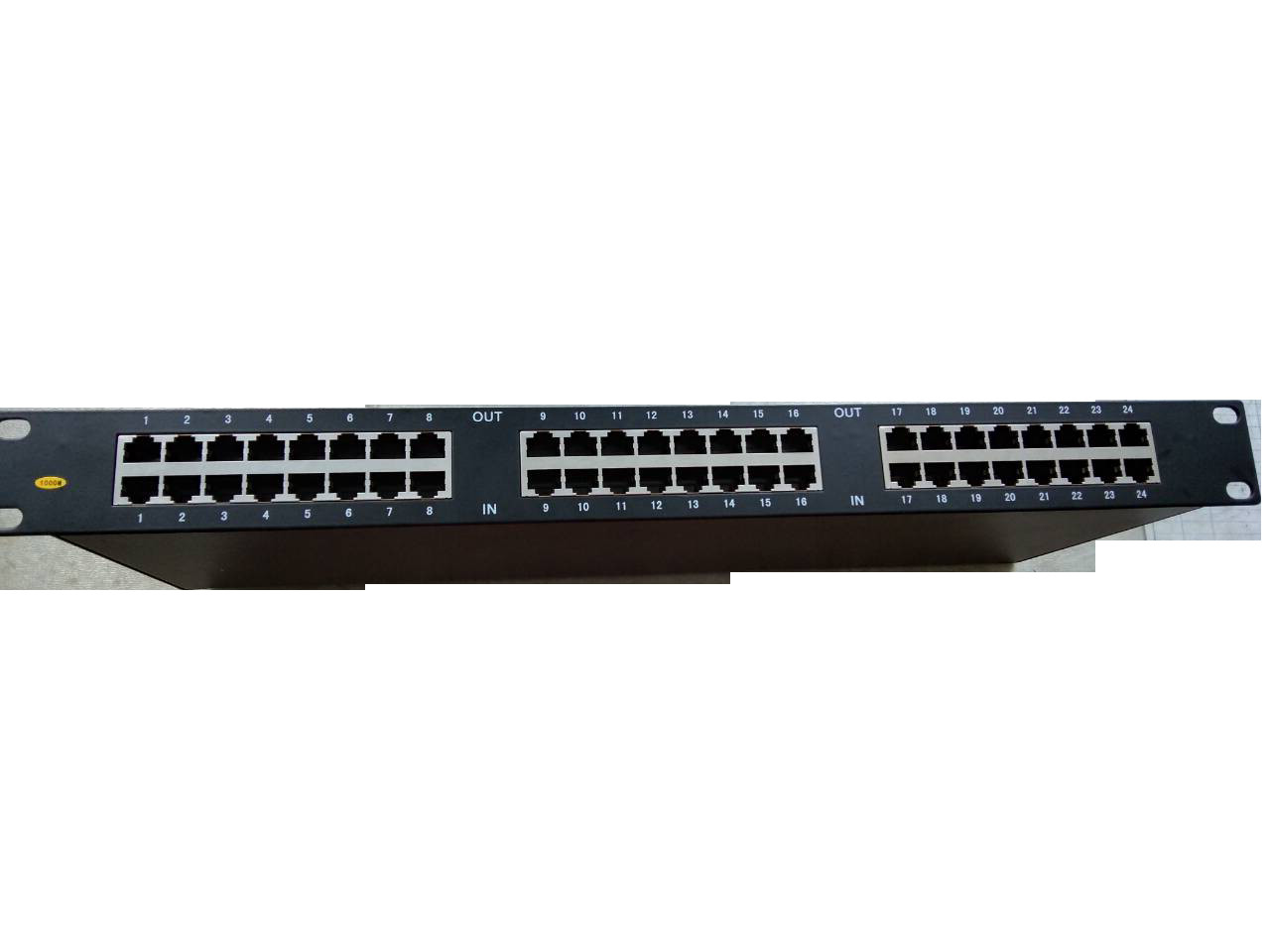 Quality 24 Port Rj45 Ethernet Surge Protector Network Lightning Rack rj45 spd for sale