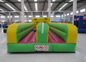 Quality High Durability Inflatable Bungee Run , Funny Inflatable Bungee Trampoline 10.6 X 3.3 X 2.4m for sale