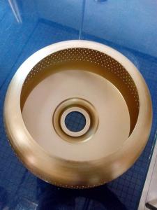 Quality Rustproof 1.2mm Thickness Lampshade Copper Spinning Parts for sale