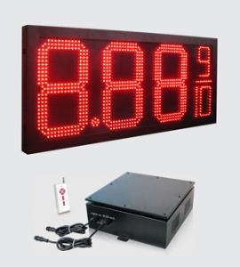 Quality Full Set Control Box for Led Gas Price Display for sale