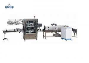 Quality Pet Bottle Filling Capping And Labeling Machine , Heat Sleeve Labeling Machine for sale