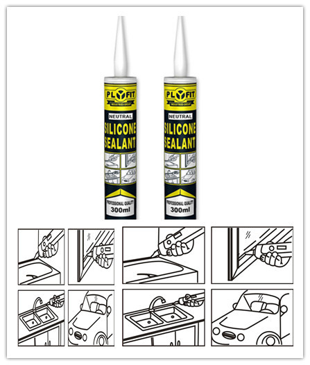 Quality Neutral Waterproof Silicone Glue Outdoor Water Resistant Sealant for sale