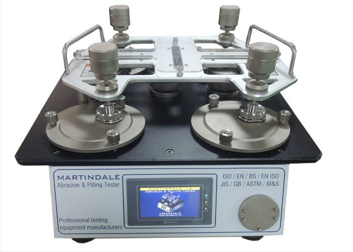 Quality ISO 12945-2 ASTM D4966 Textile Testing Equipment Martindale Abrasion And Pilling Tester for sale